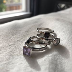 set of 4 rings